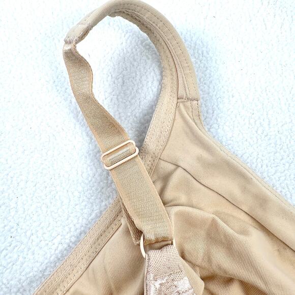 WACOAL Awareness Full Figure Seamless Wire Free Bra 34DDD 85276 Sand Nude Beige - Picture 13 of 16